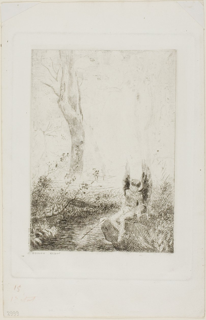Tobiasz autorstwa Odilon Redon