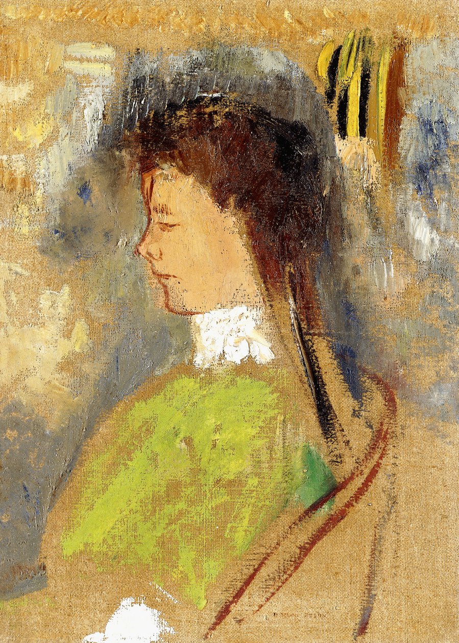 Violette Heymann, ok. 1910 r. autorstwa Odilon Redon