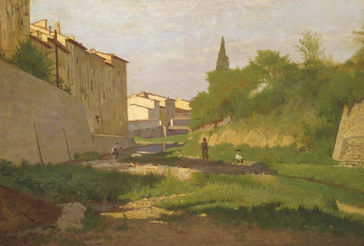 Mugnone autorstwa Odoardo Borrani