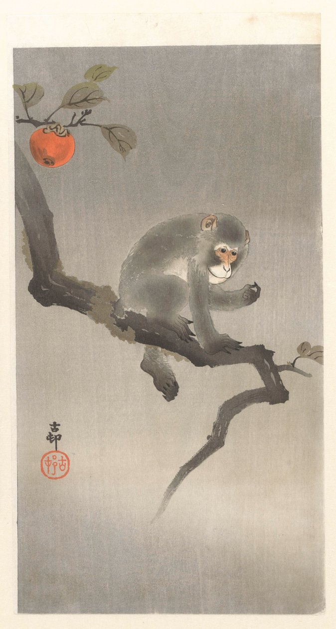 ty w kakiboom autorstwa Ohara Koson