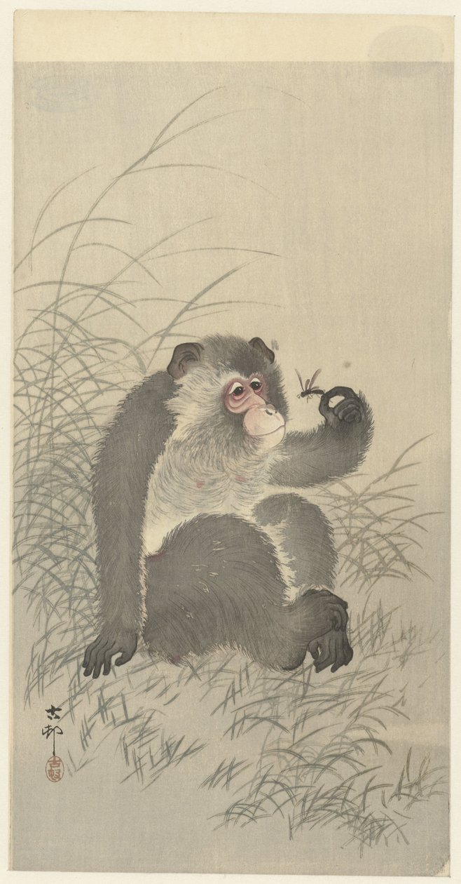 spotkałeś owada autorstwa Ohara Koson