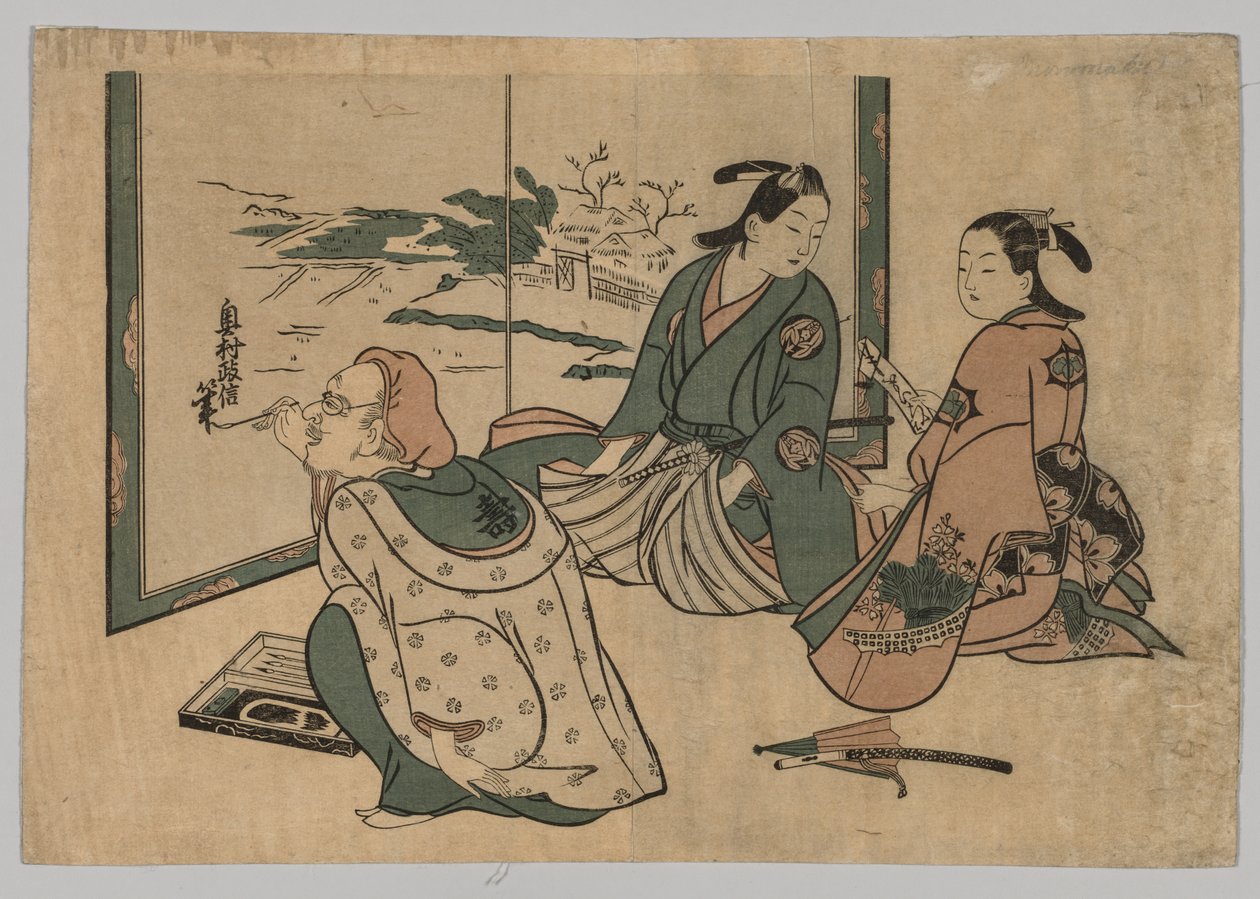 No Title, 1742-1755. autorstwa Okumura Masanobu