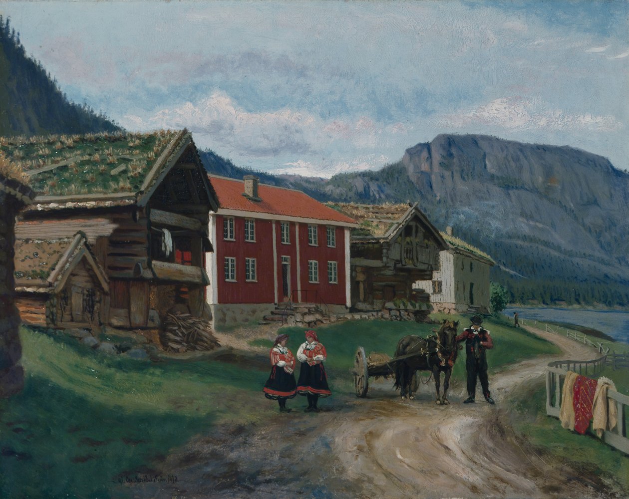 Setesdal autorstwa Olaf Isaachsen