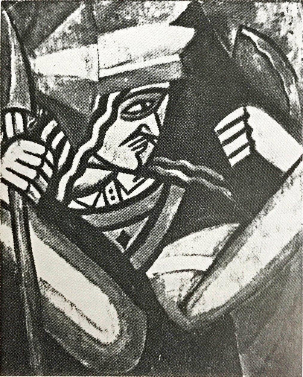 Jack of Diamonds autorstwa Olga Rozanova