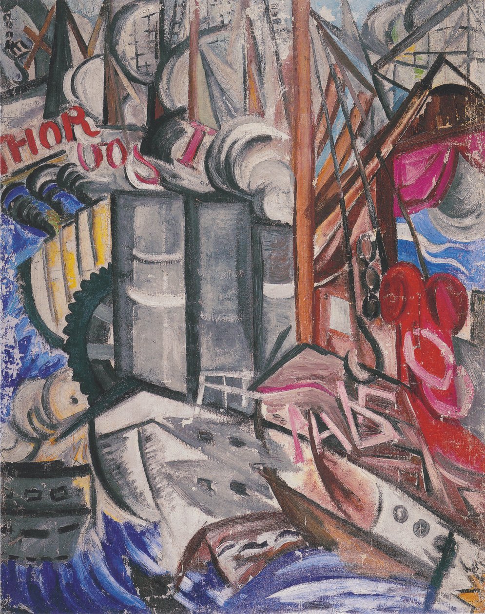 Port autorstwa Olga Rozanova