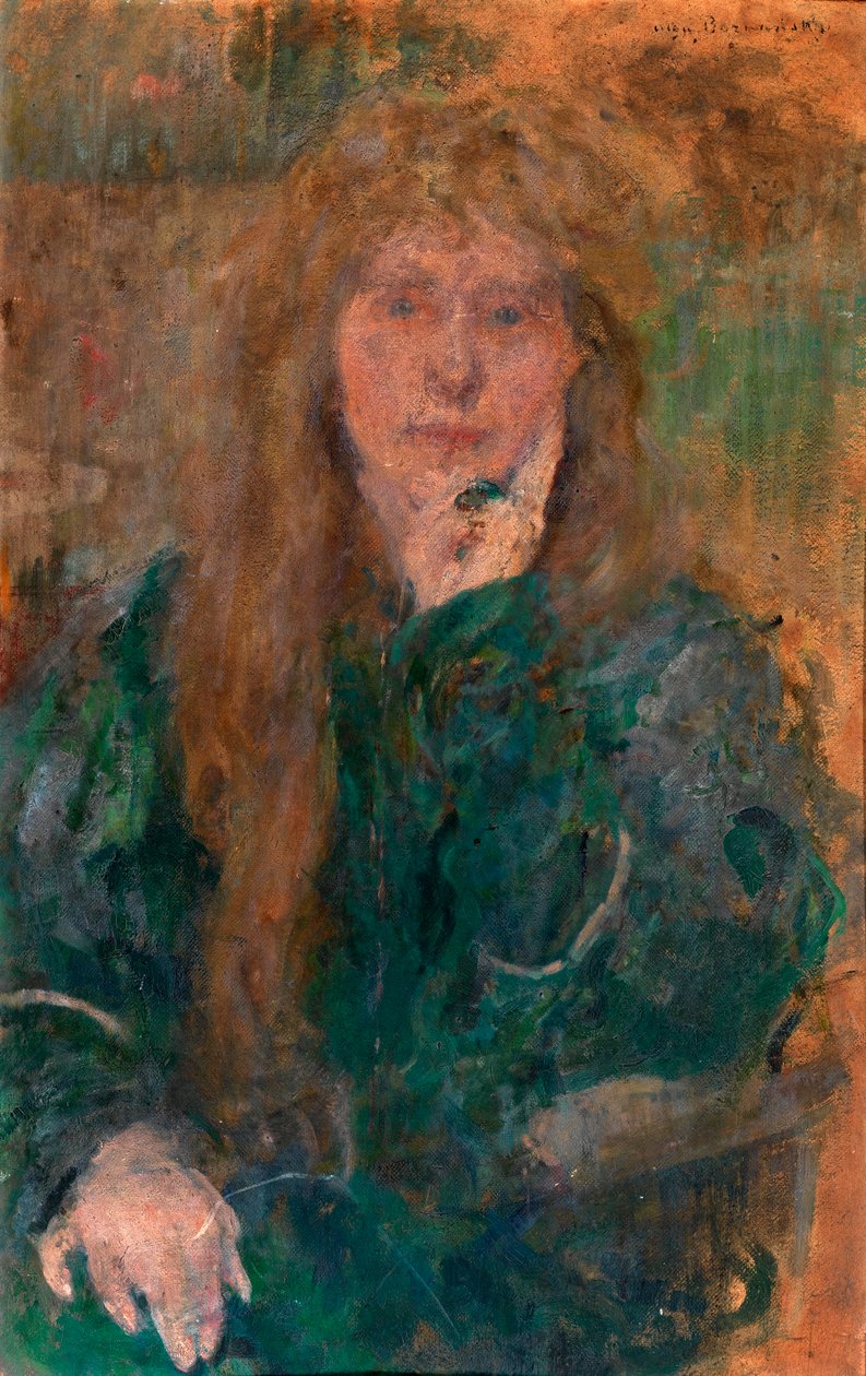 Natalie Barney, ca. 1900. autorstwa Olga Boznanska