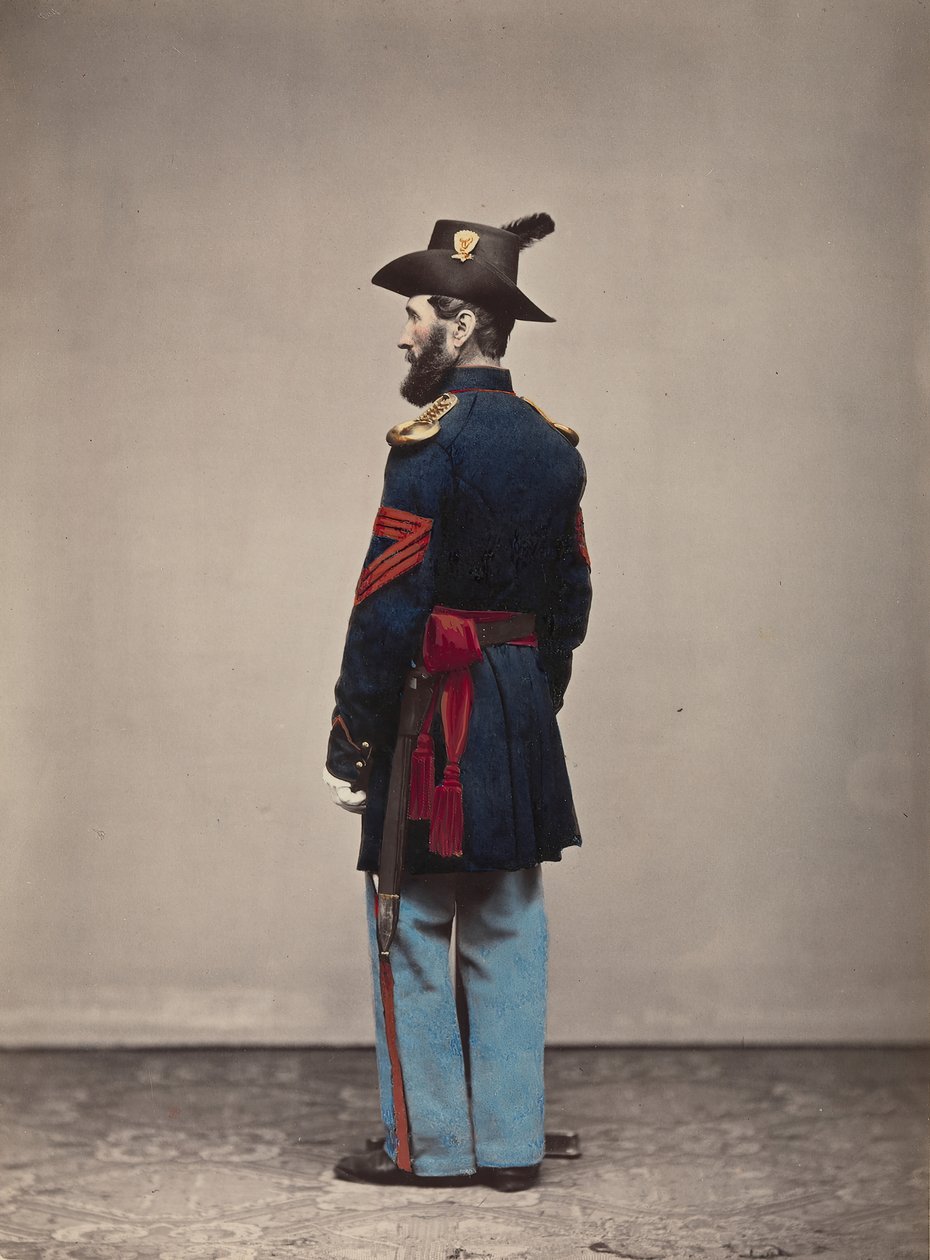 Artyleria, kwatermistrz sierżant, 1866. autorstwa Oliver H. Willard.