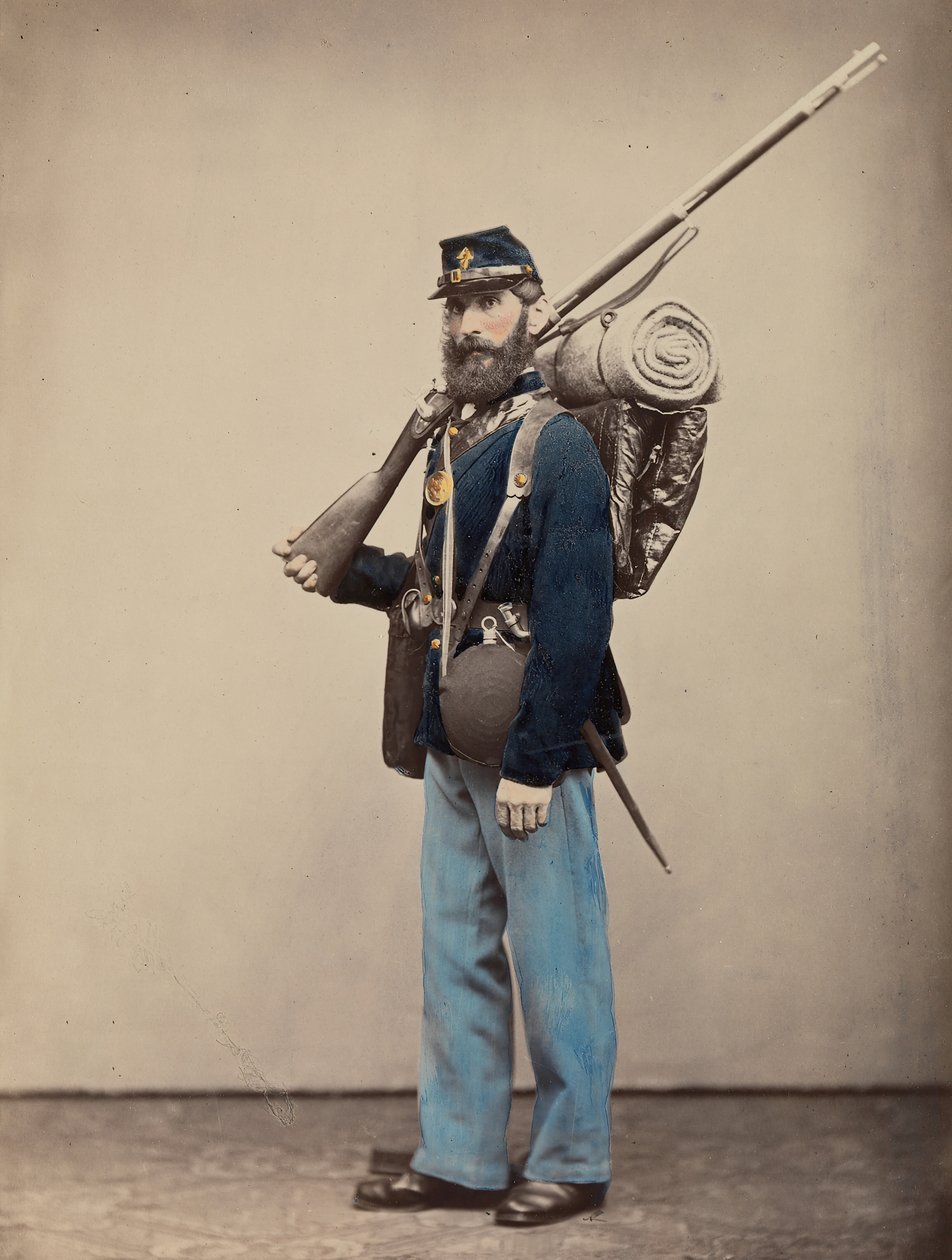 Zmęczenie, Rozkaz Marszowy, 1866. autorstwa Oliver H. Willard.