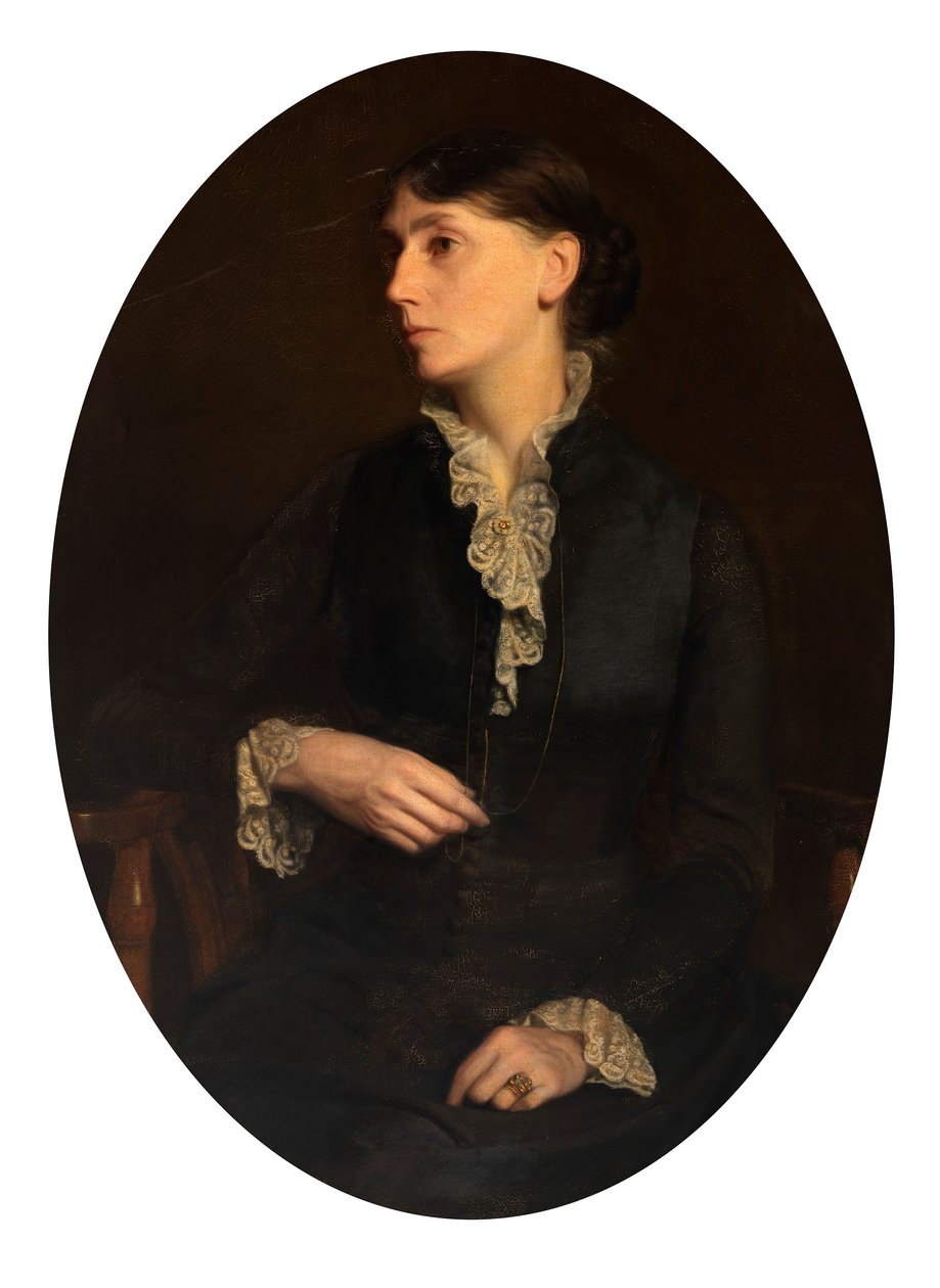 Portret Fidelii Bridges autorstwa Oliver Ingraham Lay