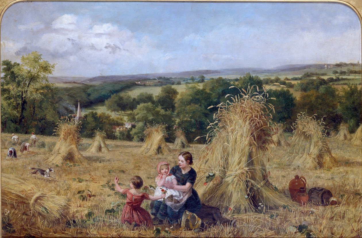 Pole Żniw, 1857-1858 autorstwa Oliver Lupton