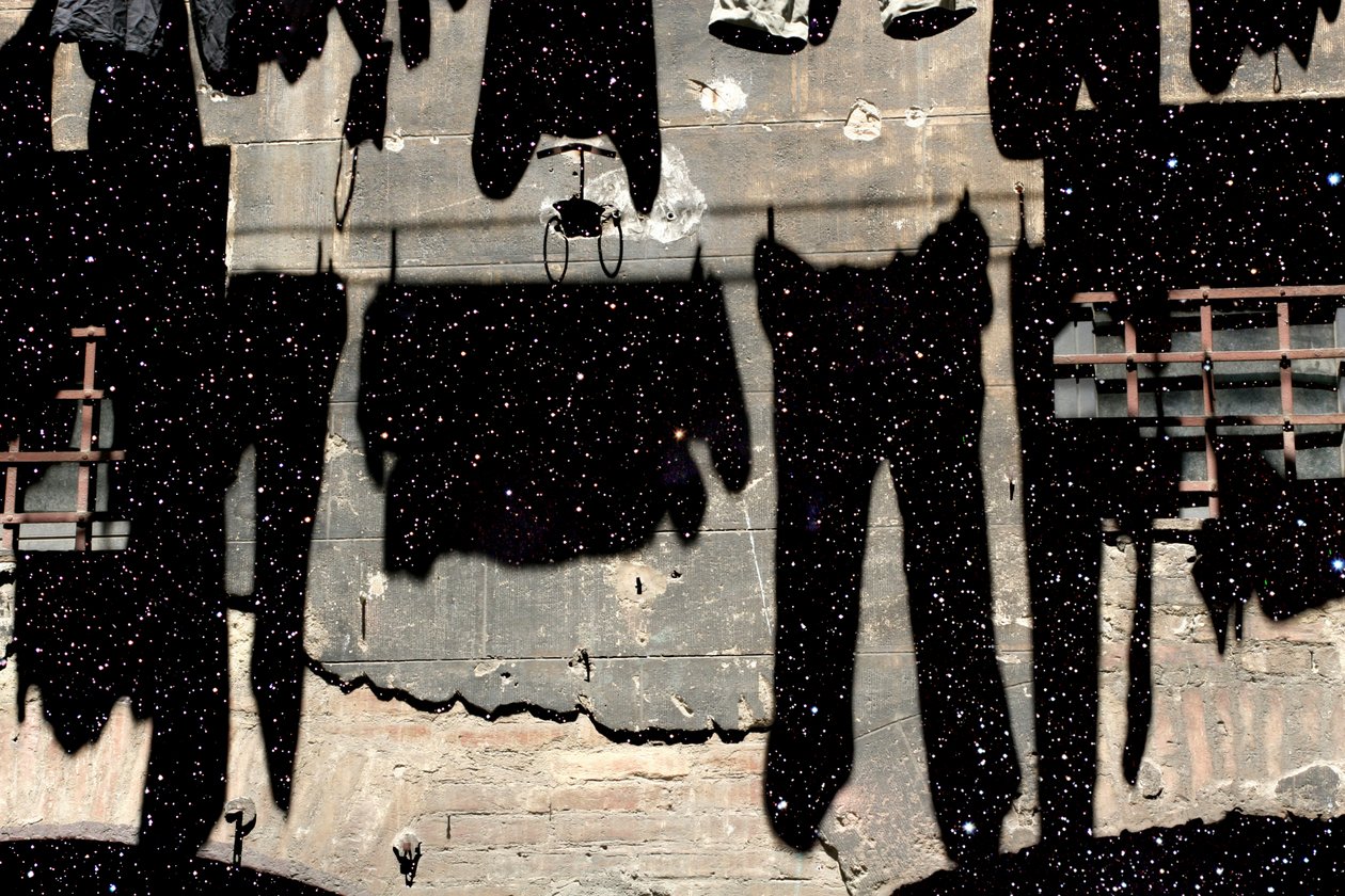 Tuscan Trousers, 2005 (Digital mixed media) autorstwa Olivia Gozzano