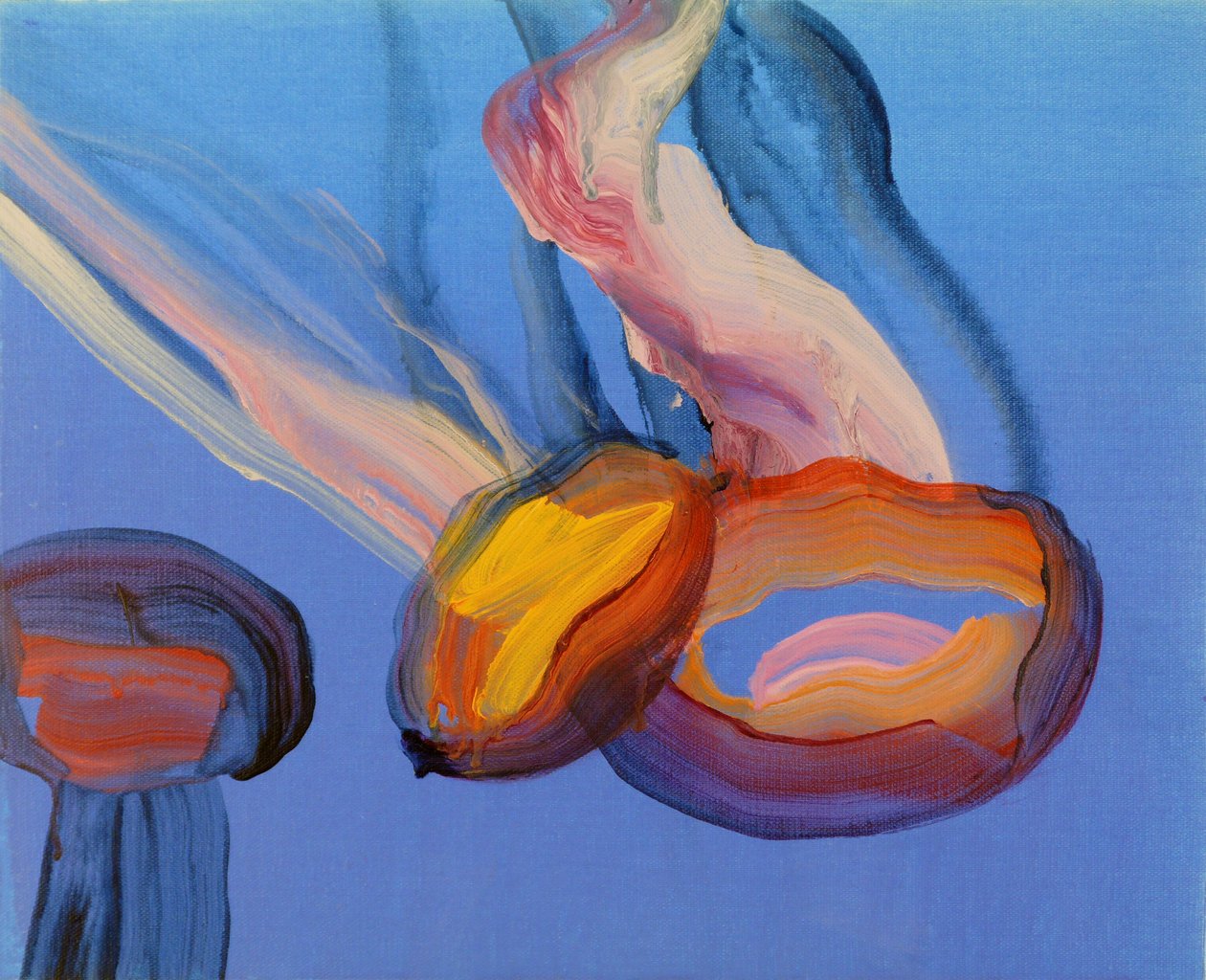 Méduses 11, 2013 (akryl na płótnie) autorstwa Olivier Morel