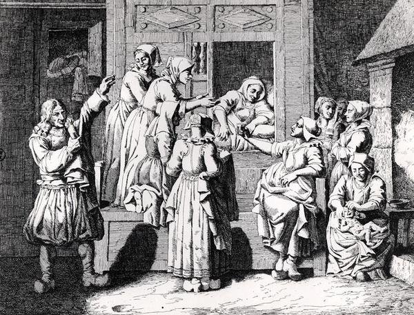 Nowa Matka, z „Galerie des mores, usages et costumes des Bretons de l