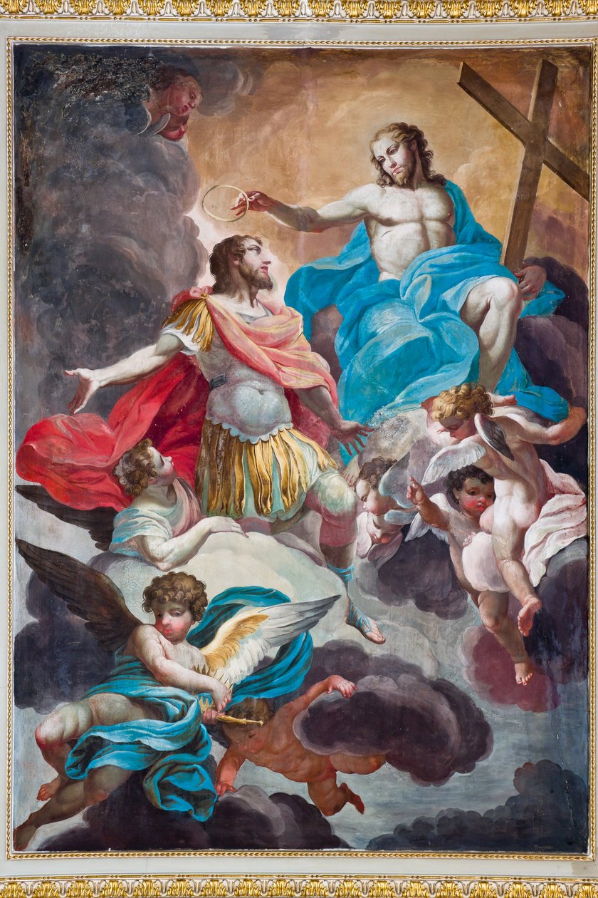 Koronacja Konstantyna autorstwa Olivo Sozzi