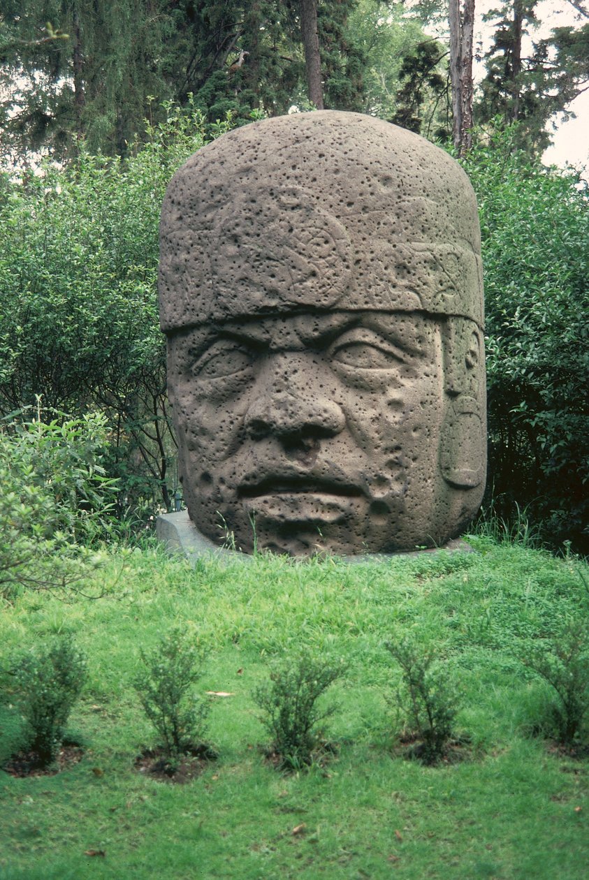 Kolosalna głowa autorstwa Olmec