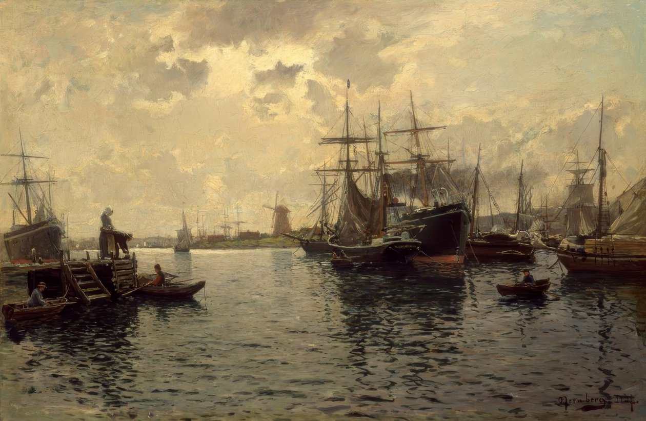 O. Jernberg, port holenderski autorstwa Olof Jernberg