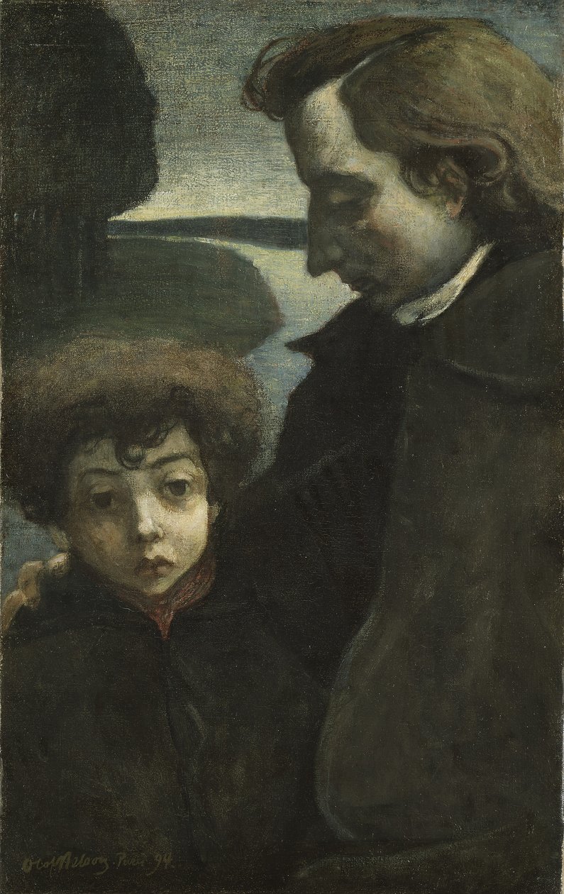 Przybrani bracia, 1894 autorstwa Olof Sager Nelson