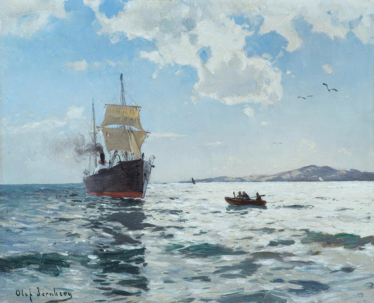 O.Jernberg, Marine autorstwa Olof Jernberg