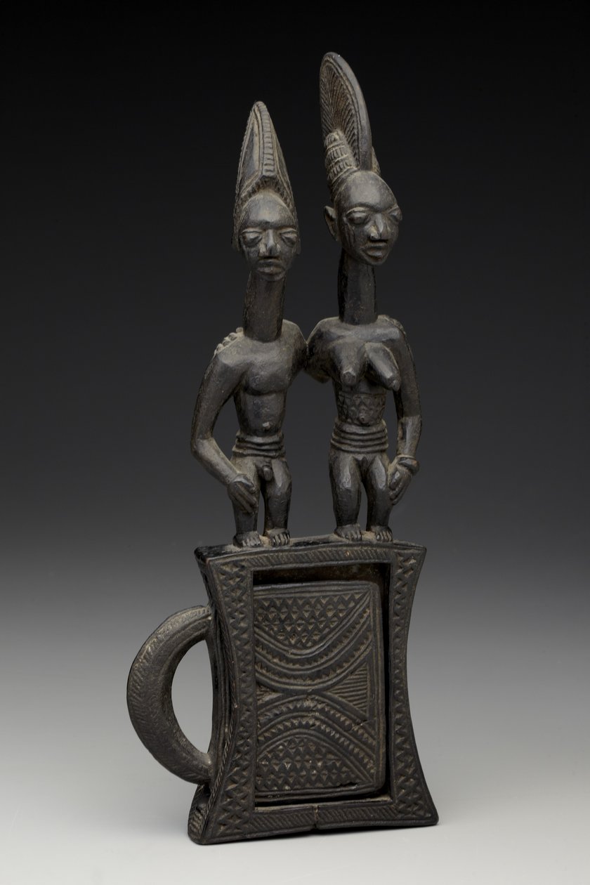Etui na lustro, przed 1938 (drewno i lustro) autorstwa Olowe of Ise