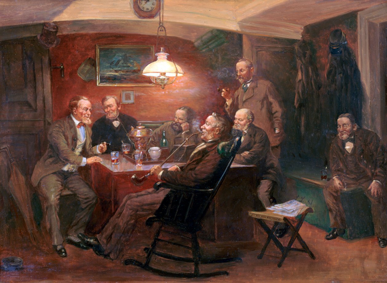 Dobra historia, 1871 autorstwa Oluf Simony Jensen