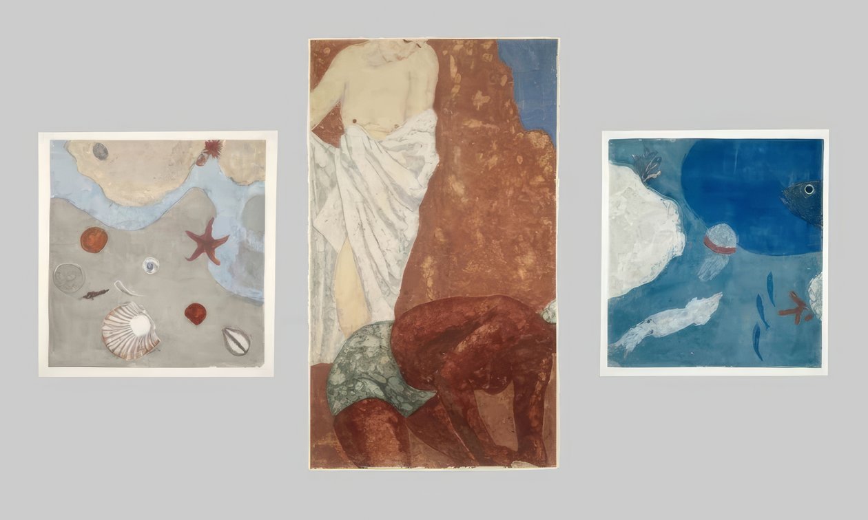 Morze (Umi) autorstwa Onchi Kôshirô