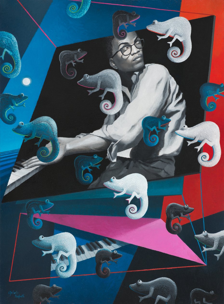 Kameleon autorstwa Ophelia Redpath