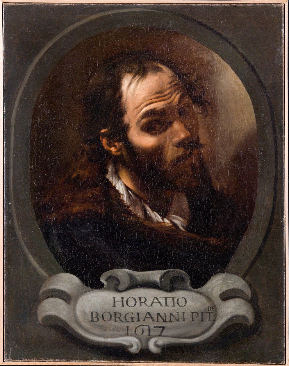 Autoportret, 1615. autorstwa Orazio Borgianni