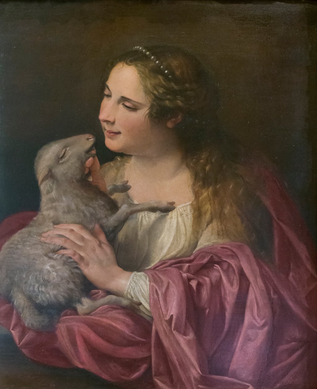 Św. Agnieszka autorstwa Orazio Gentileschi