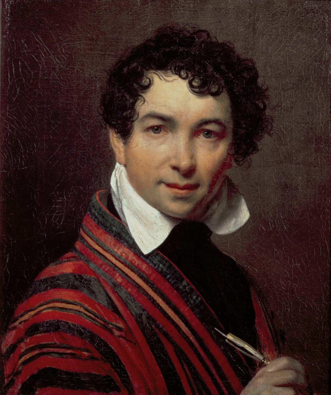 Autoportret, 1828 autorstwa Orest Adamovich Kiprensky