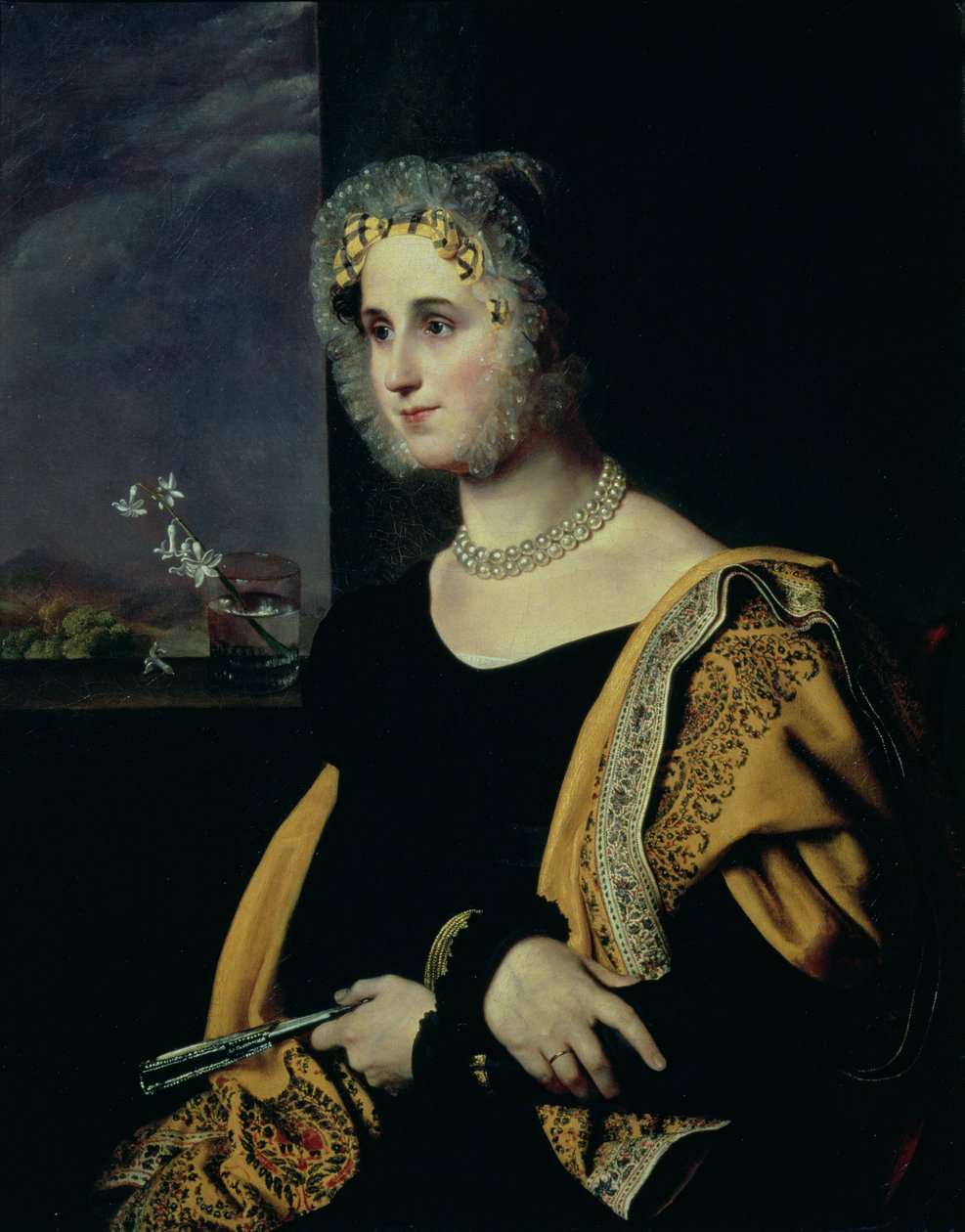 Portret Jekatieriny Awduliny, z domu Jakowlewej (1788-1832) 1822-23 autorstwa Orest Adamovich Kiprensky