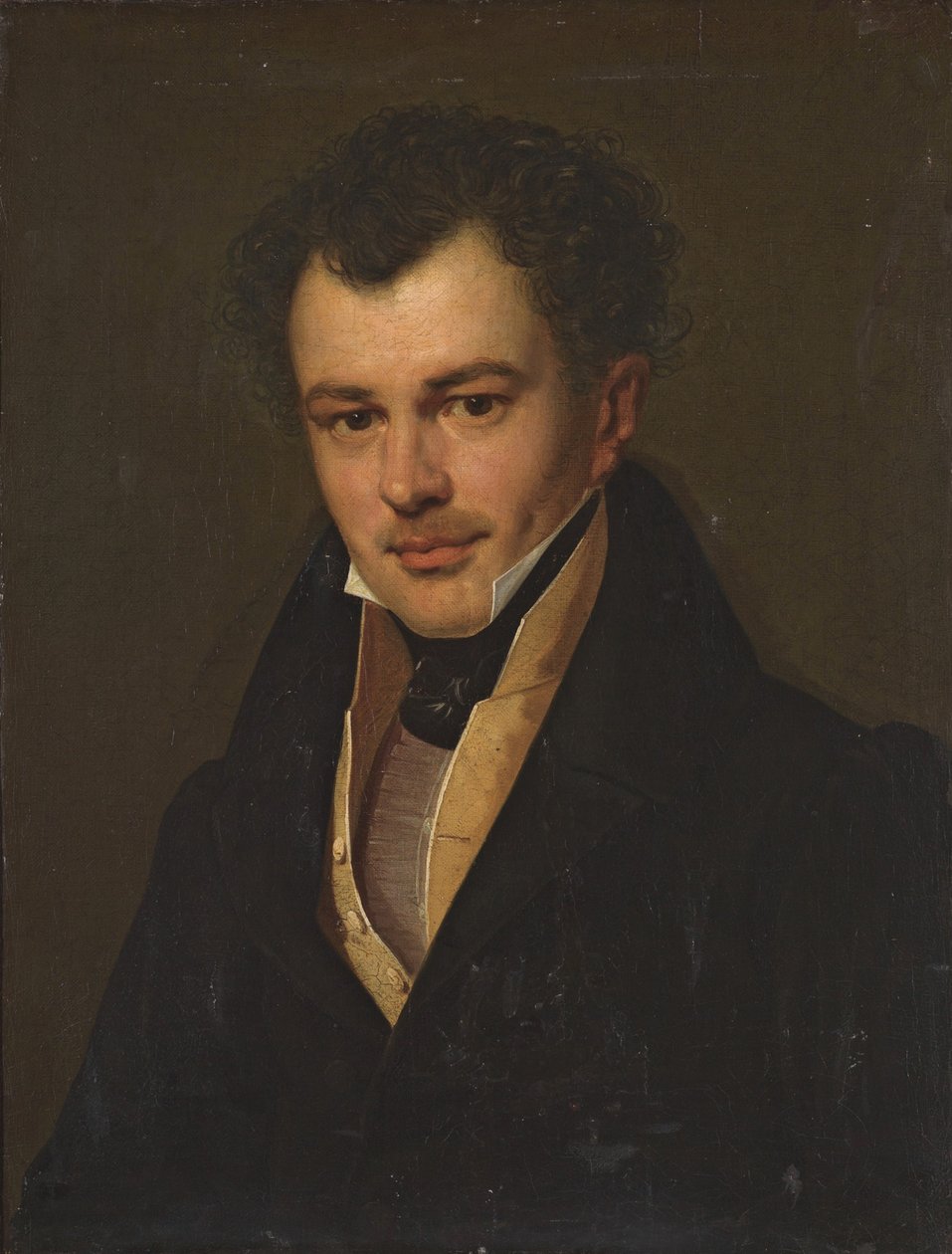 Portret Michaiła Matwiejewicza Czerkasowa, ok. 1930 r. 1827. autorstwa Orest Adamovich Kiprensky