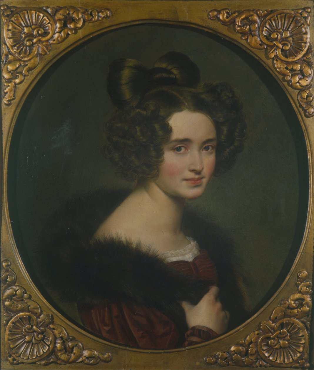 Portret Olimpiady Ryumina, 1826 autorstwa Orest Adamovich Kiprensky