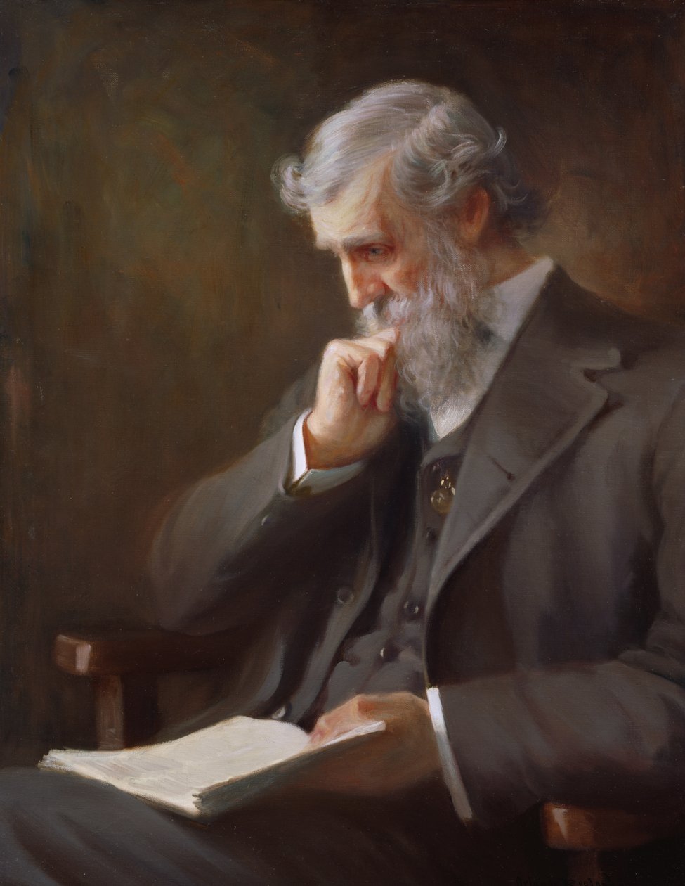 John Muir (1838-1914), ok. 1917 (olej na płótnie) autorstwa Orlando Rouland