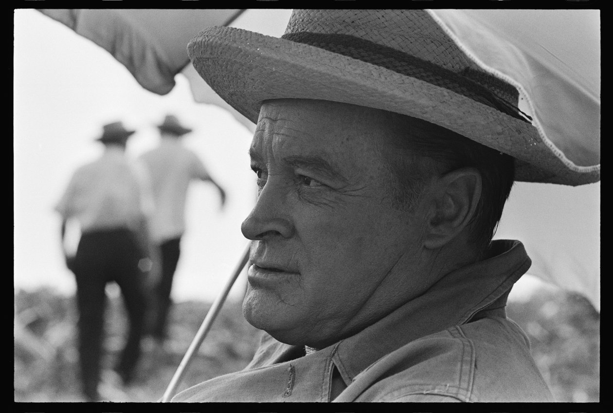 Bob Hope na planie „Prywatnej marynarki wojennej sierżanta O