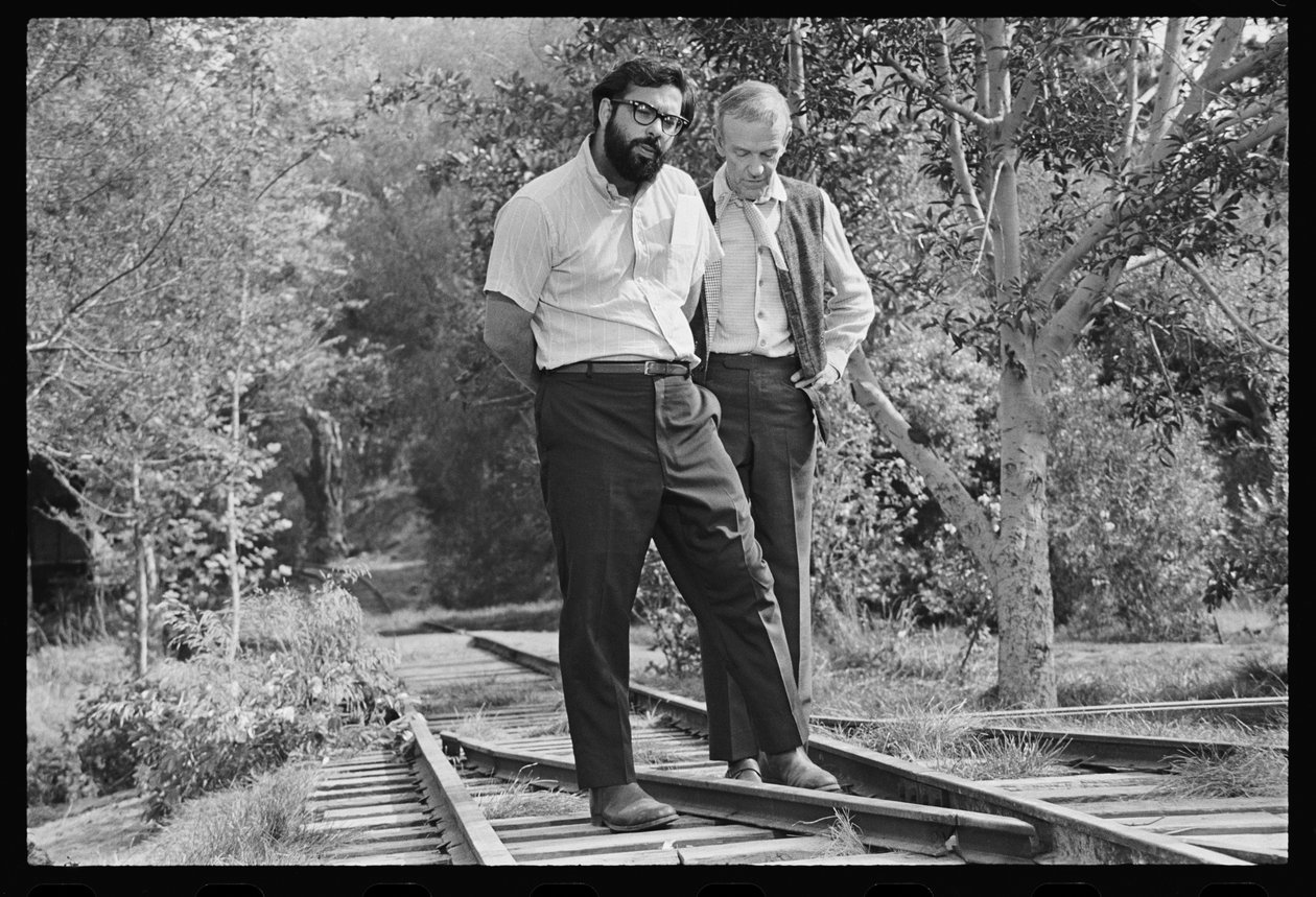 Francis Ford Coppola i Fred Astaire na planie „Finian