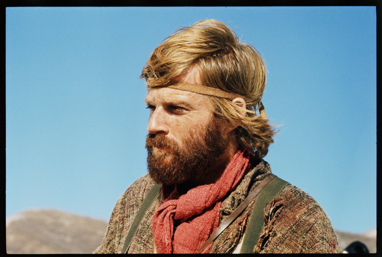 Robert Redford na planie „Jeremiah Johnson”, 1972 (zdjęcie) autorstwa Orlando Suero
