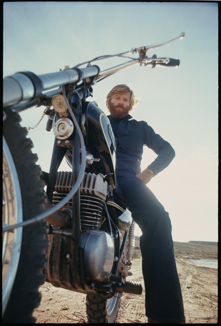 Robert Redford na planie „Jeremiaha Johnsona”, 1972 (zdjęcie) autorstwa Orlando Suero