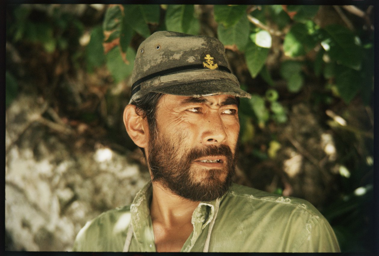 Toshiro Mifune na planie „Piekło na Pacyfiku” autorstwa Orlando Suero