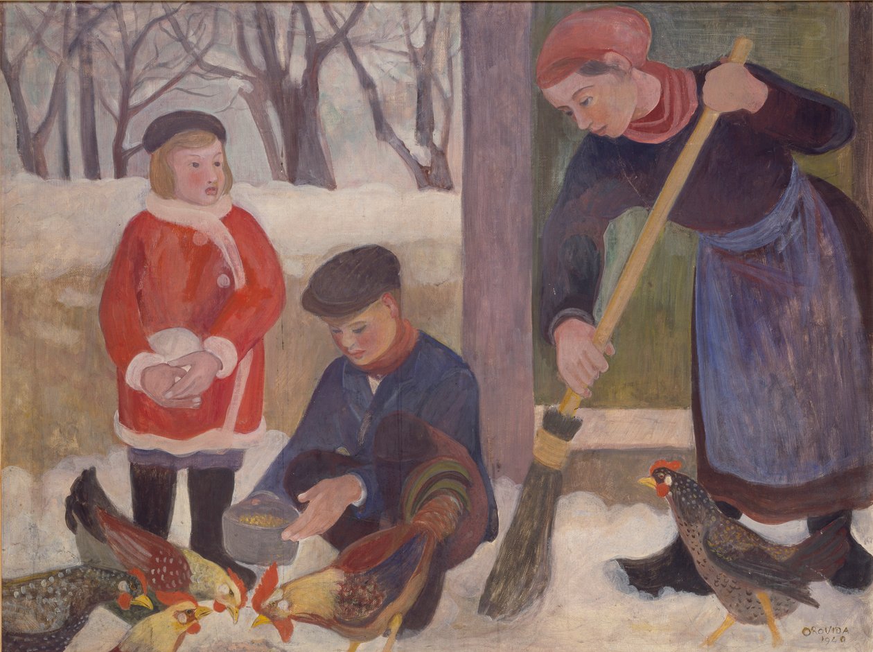 Zima 1940 autorstwa Orovida Camille Pissarro