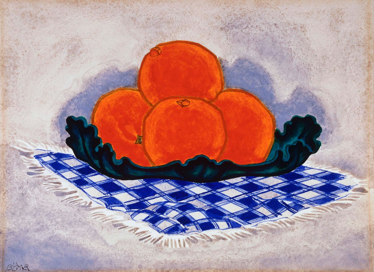 Pomarańcze autorstwa Oscar Florianus Bluemner