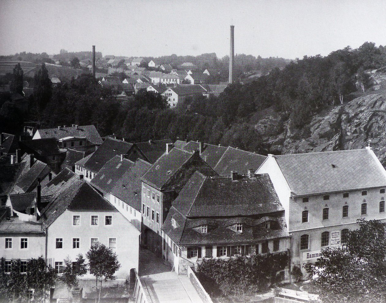 Most Seidauera, Młyn Młotowy autorstwa Oscar Meister; Uploader Dr. Bernd Gross