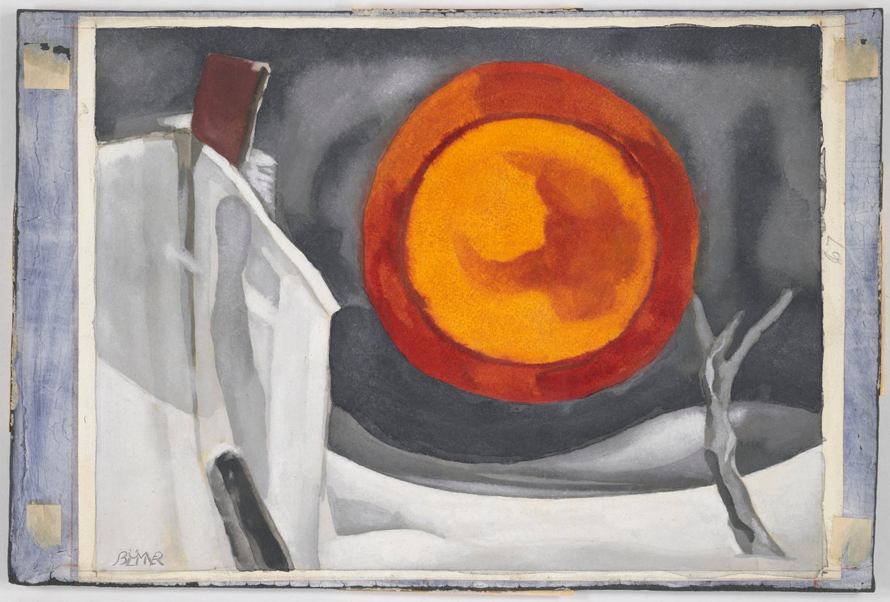 Lampa snu autorstwa Oscar Bluemner