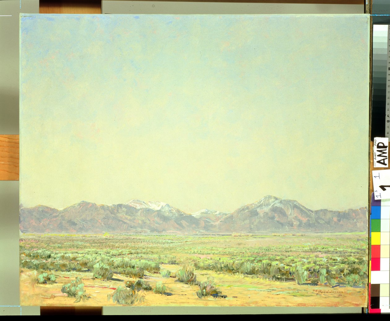 Dolina Taos autorstwa Oscar Edward Berninghaus