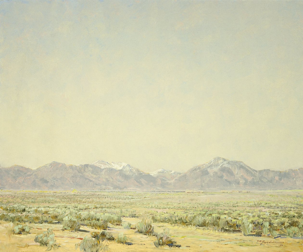 Dolina Taos autorstwa Oscar Edward Berninghaus