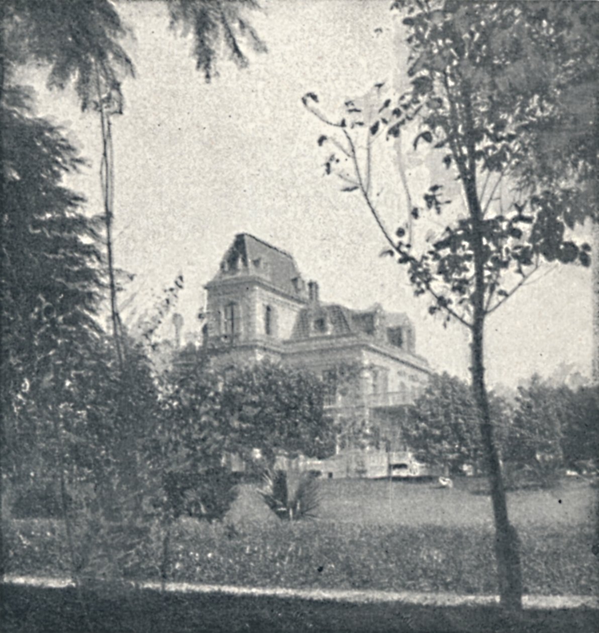 Pałac Da. Veridiana Prado - Domy prywatne w S. Paulo, 1895 autorstwa Oscar Ernheim