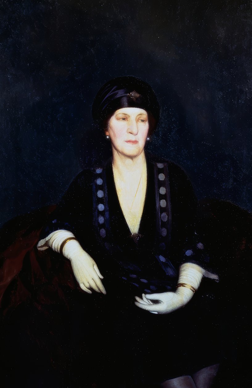 Portret Alaide Banti autorstwa Oscar Ghiglia