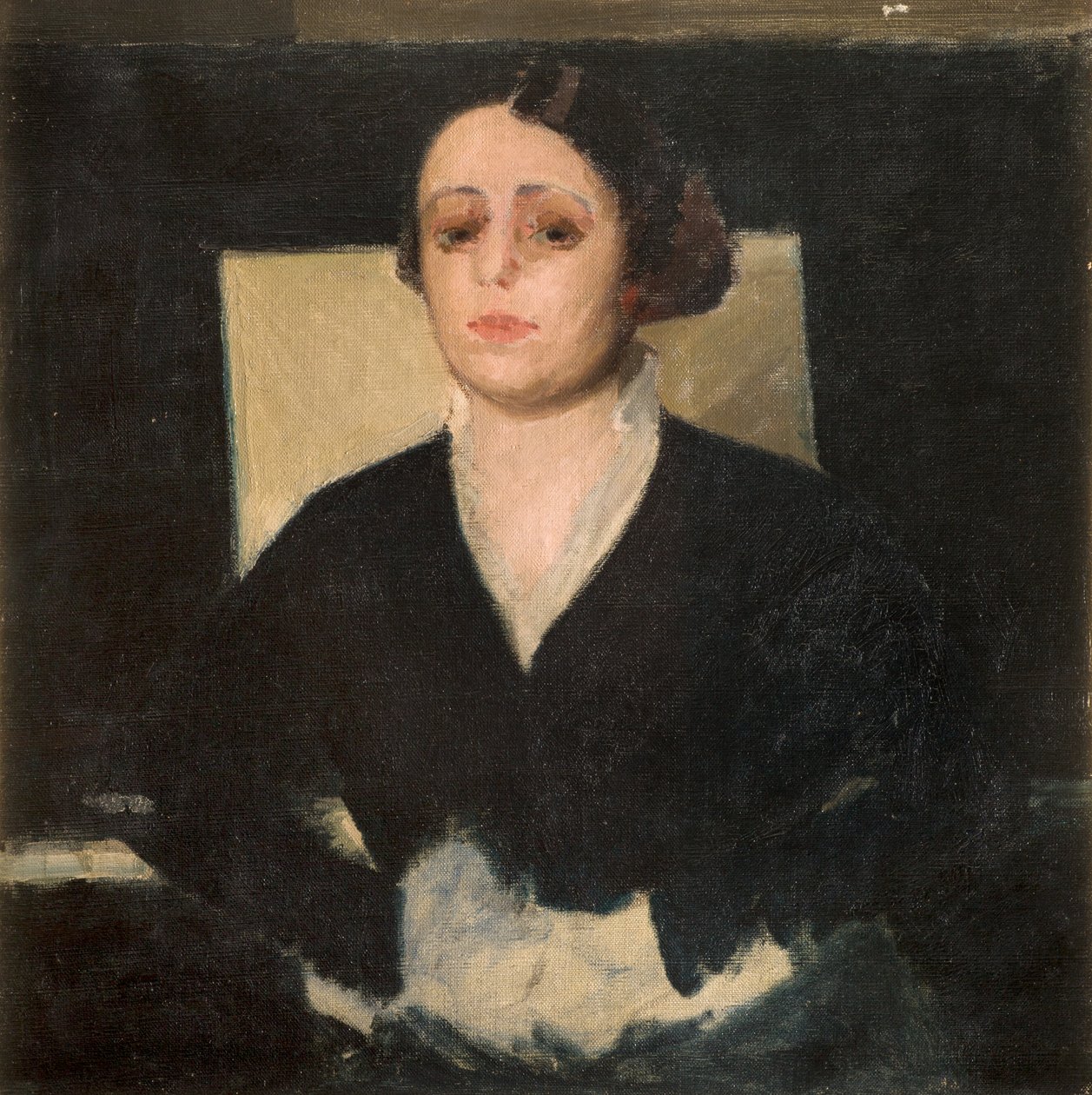 Portret Elviry Giannelli autorstwa Oscar Ghiglia