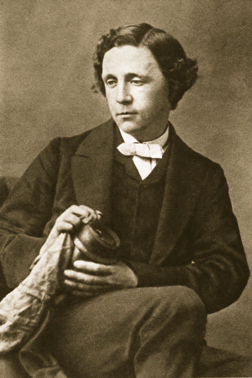 Portret Lewisa Carrolla, 28 marca 1863 (zdjęcie w sepii) autorstwa Oscar Gustav Rejlander