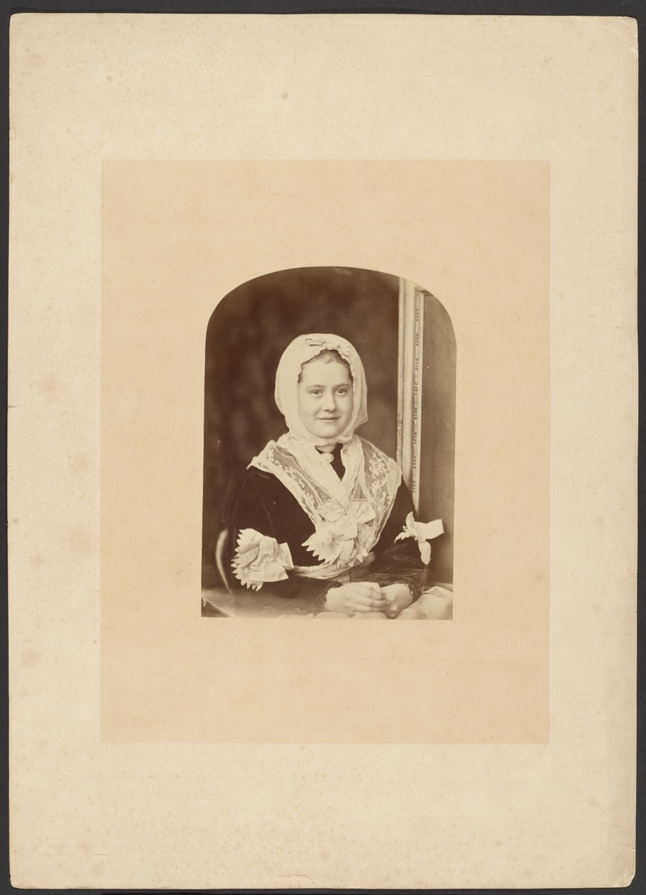 Miss Constable, znana również jako Family Likeness autorstwa Oscar Gustave Rejlander