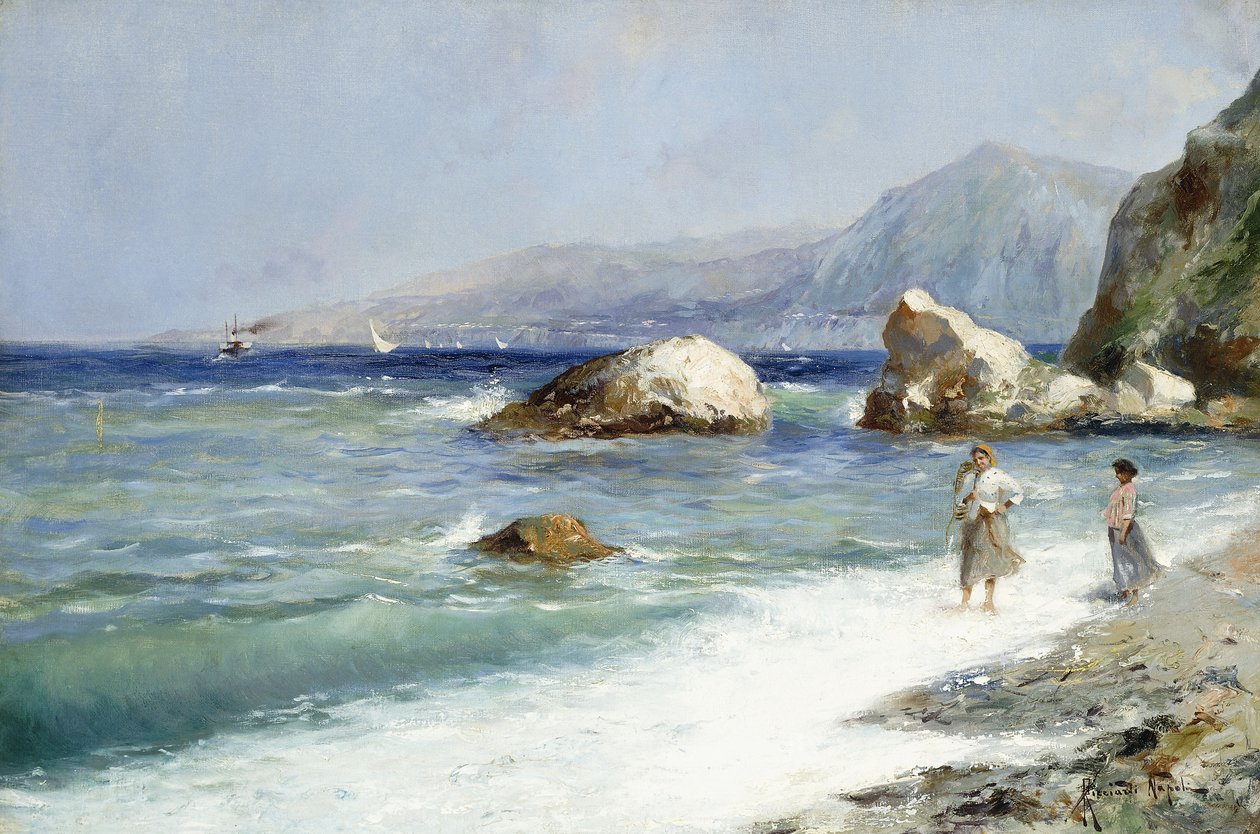 Wybrzeże Sorrento autorstwa Oscar Ricciardi